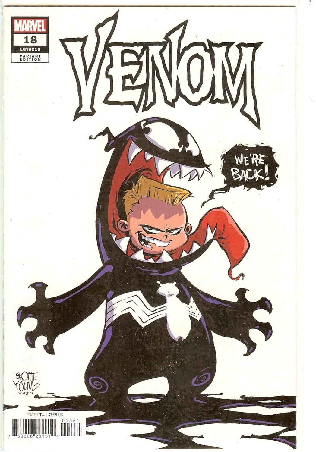 Venom #18 Skottie Young Variant NM