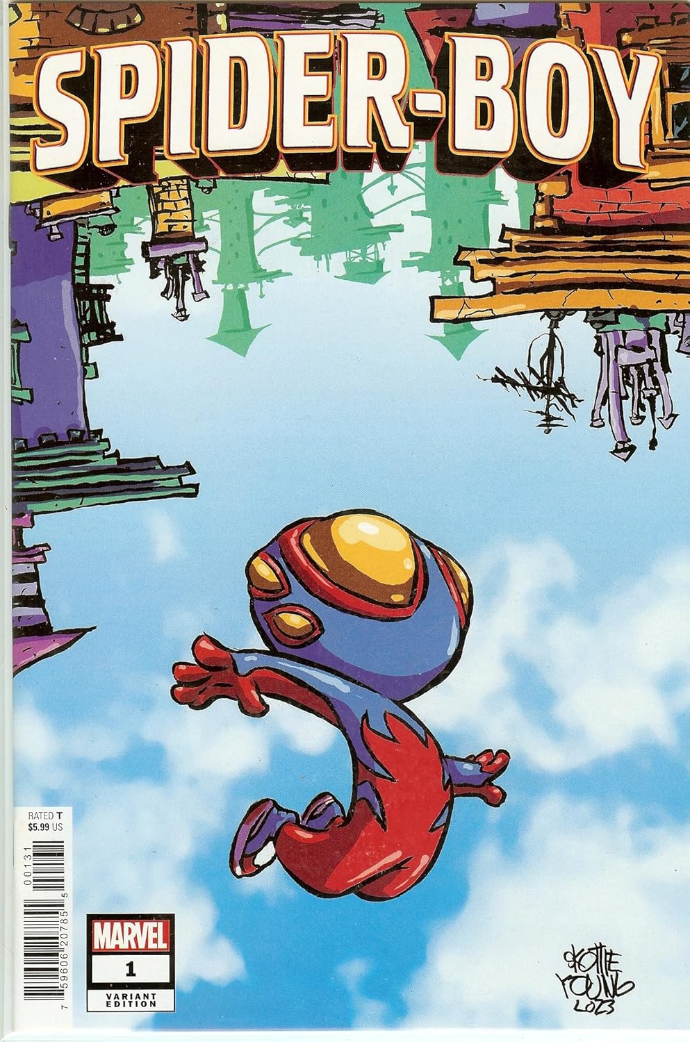 Spider-Boy #1 Skottie Young Variant NM
