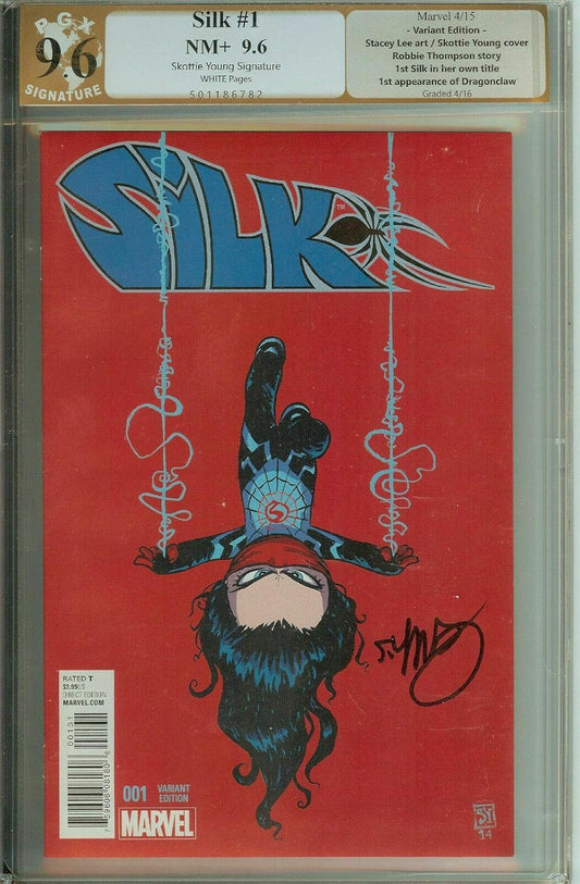 SILK #1 PGX 9.6 NM SIGNED SKOTTIE YOUNG