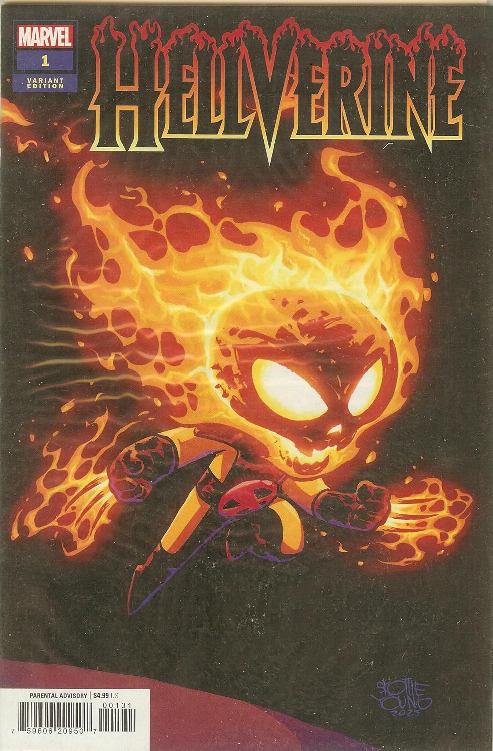 Hellverine #1 Skottie Young Variant NM