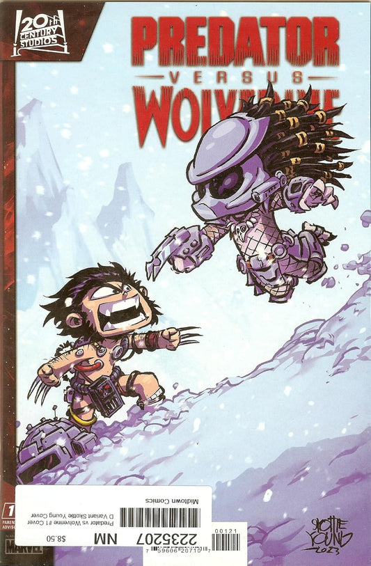 Predator vs Wolverine #1 Skottie Young Variant NM