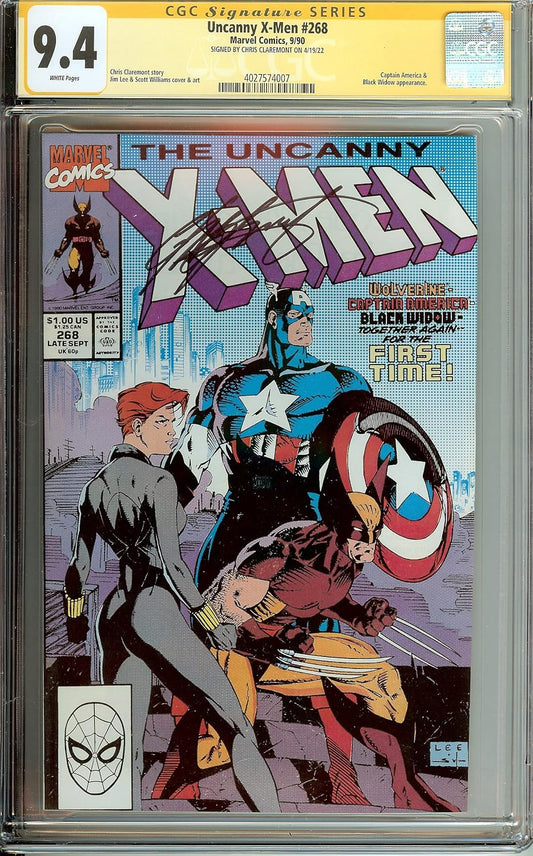 Uncanny X-Men #368 Signed Chris Claremont CGC 9.4
