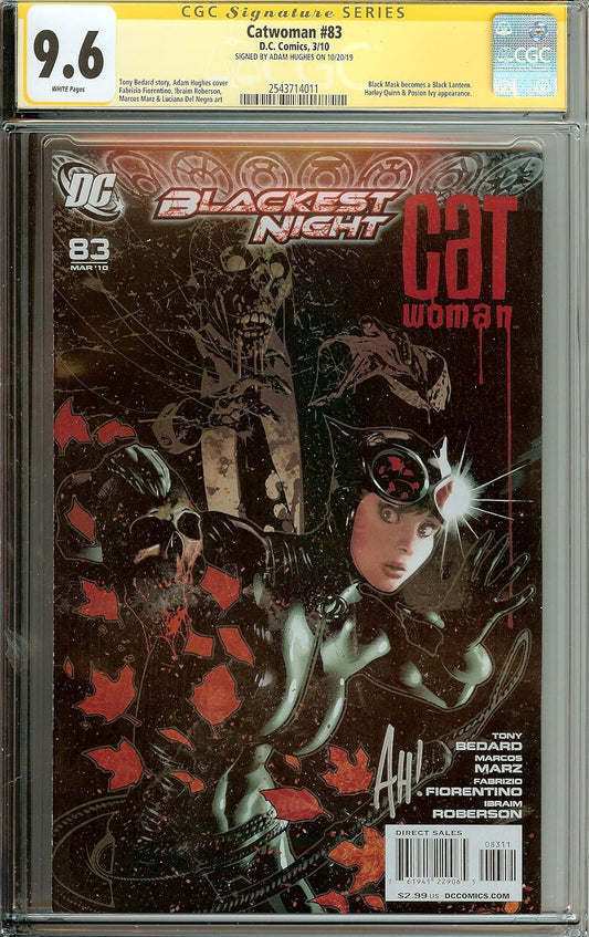 Catwoman #83 CGC 9.6 Adam Hughes