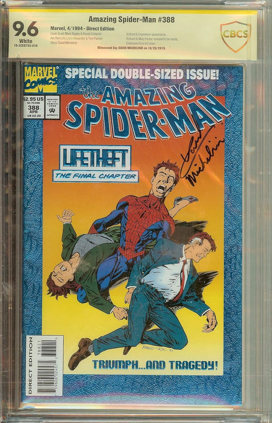 Amazing Spider-Man #388 CBCS (not CGC) 9.6 David Michelinie