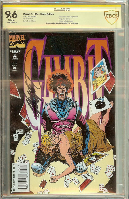 Gambit #2 Mini Series Chis Claremont CBCS (not CGC) 9.6