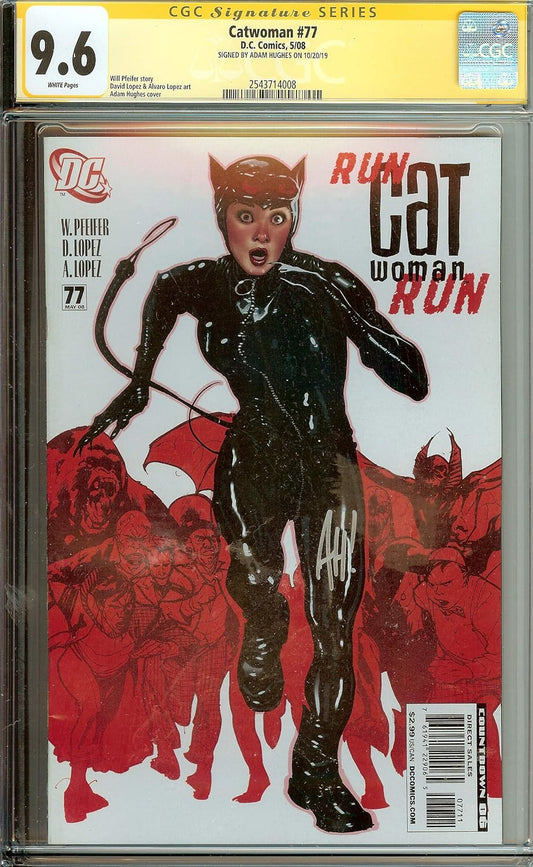 Catwoman #77 CGC 9.6 Adam Hughes