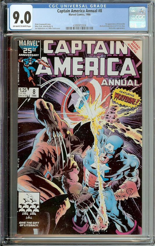 Captain America Annual #8 (1996) CGC 9.0