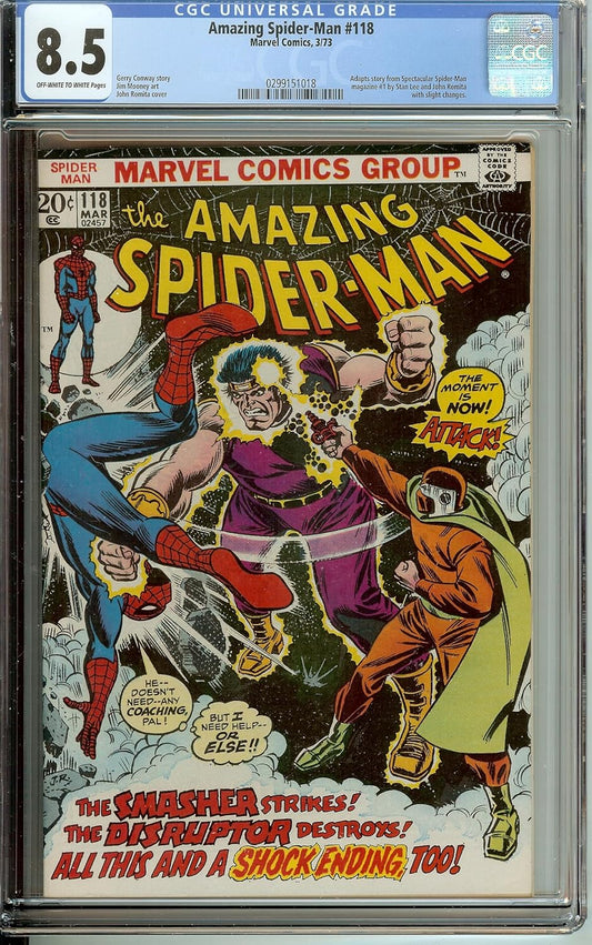 Amazing Spider-Man #118 CGC 8.5