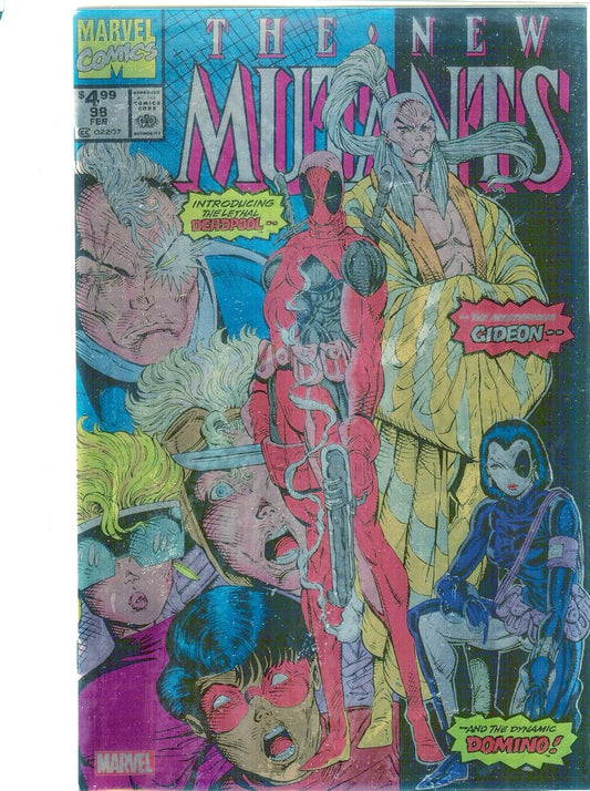 New Mutants #98 1st Deadpool Facsimile FOIL EDITION Reprint NM