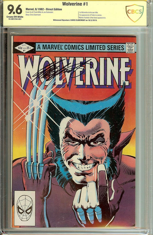 Wolverine #1 Mini CBCS 9.6 Chris Claremont not CGC