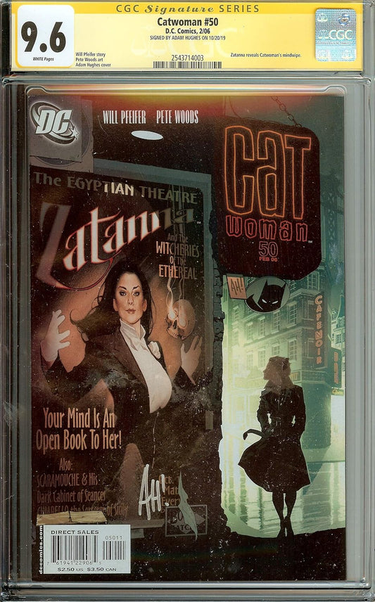 Catwoman #50 CGC 9.6 Adam Hughes