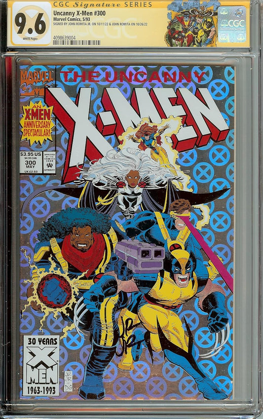 Uncanny #300 CGC 9.6 Signed Romita JR