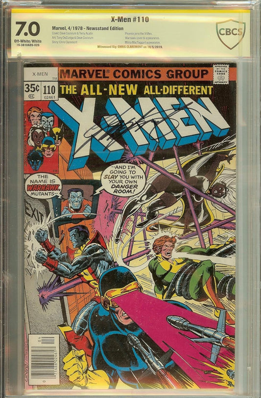The Uncanny X-Men #110 Chis Claremont CBCS (not CGC) 7.0