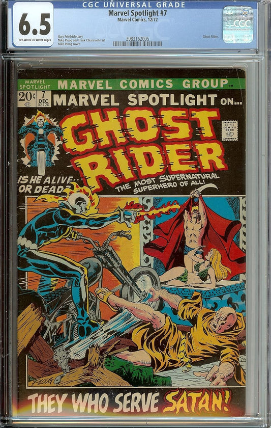 Marvel Spotlight on Ghost Rider #7 CGC 6.5