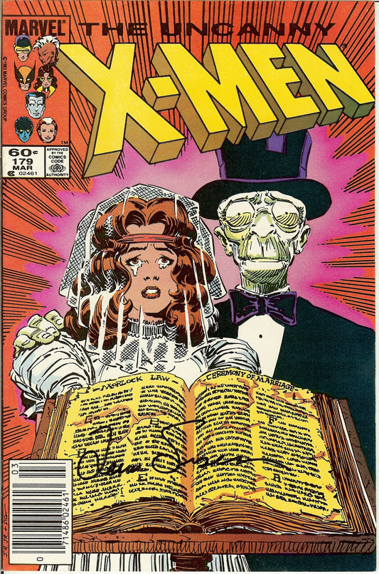 Uncanny X-Men #179 Signed Louise Simonson with COA