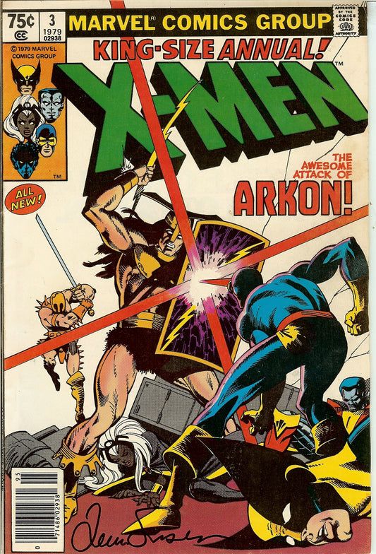 X-Men King-Size Annual #3 Signed Louise Simonson with COA