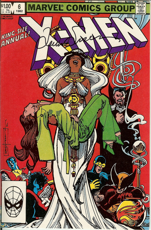 X-Men King-Size Annual #6 Signed Louise Simonson with COA