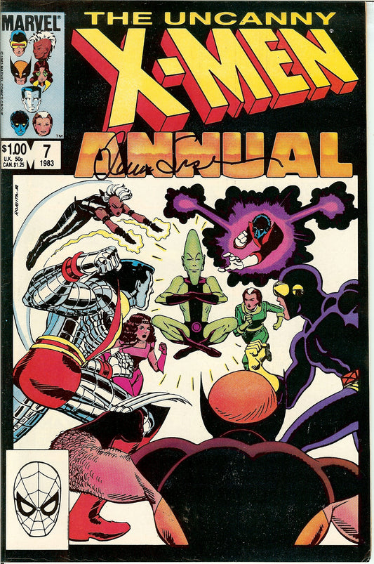 X-Men King-Size Annual #7 Signed Louise Simonson with COA