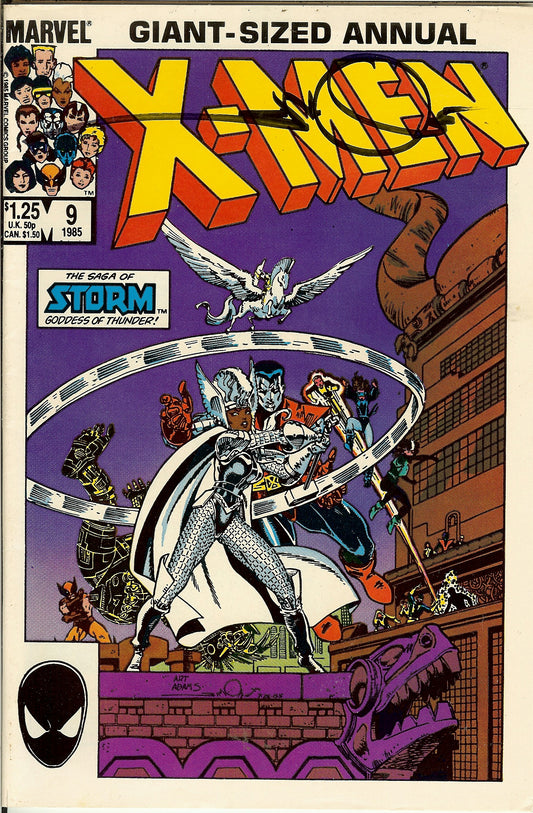 X-Men King-Size Annual #9 Signed Walt Simonson with COA